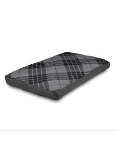 Black Tartan Dog Bed