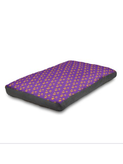 Purple Stars Dog Bed